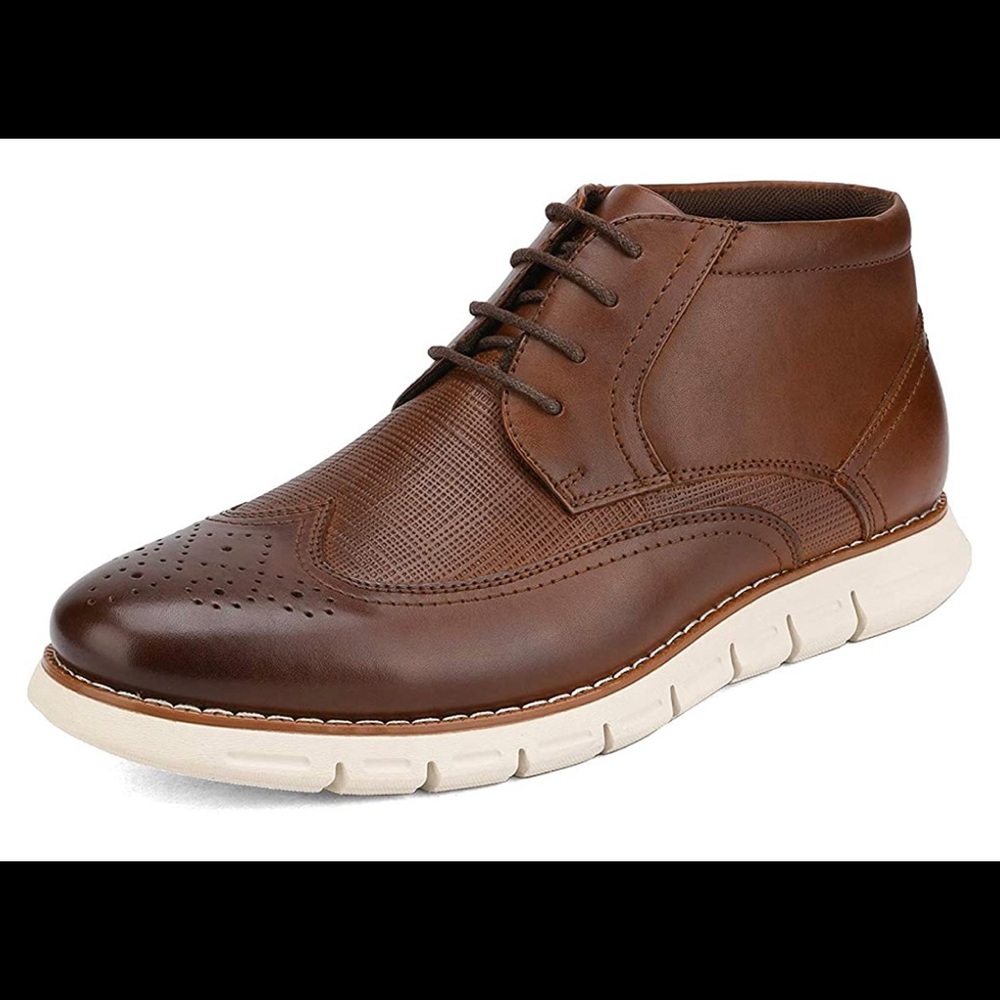 Bruno Maro -Boots Leather Oxford Ankle Boot